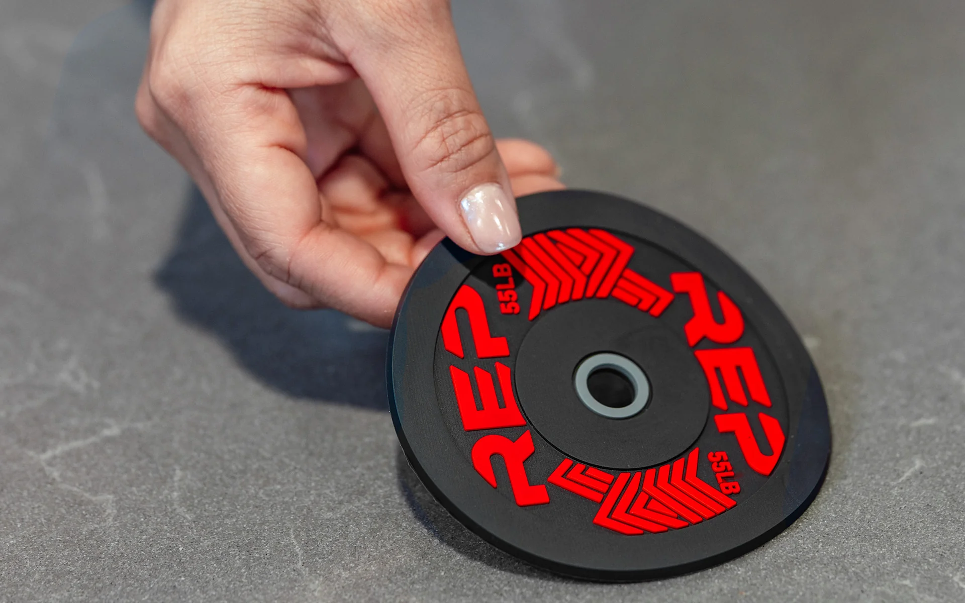 Pinnacle™ Bumper Plate Drink Coasters - Image 3