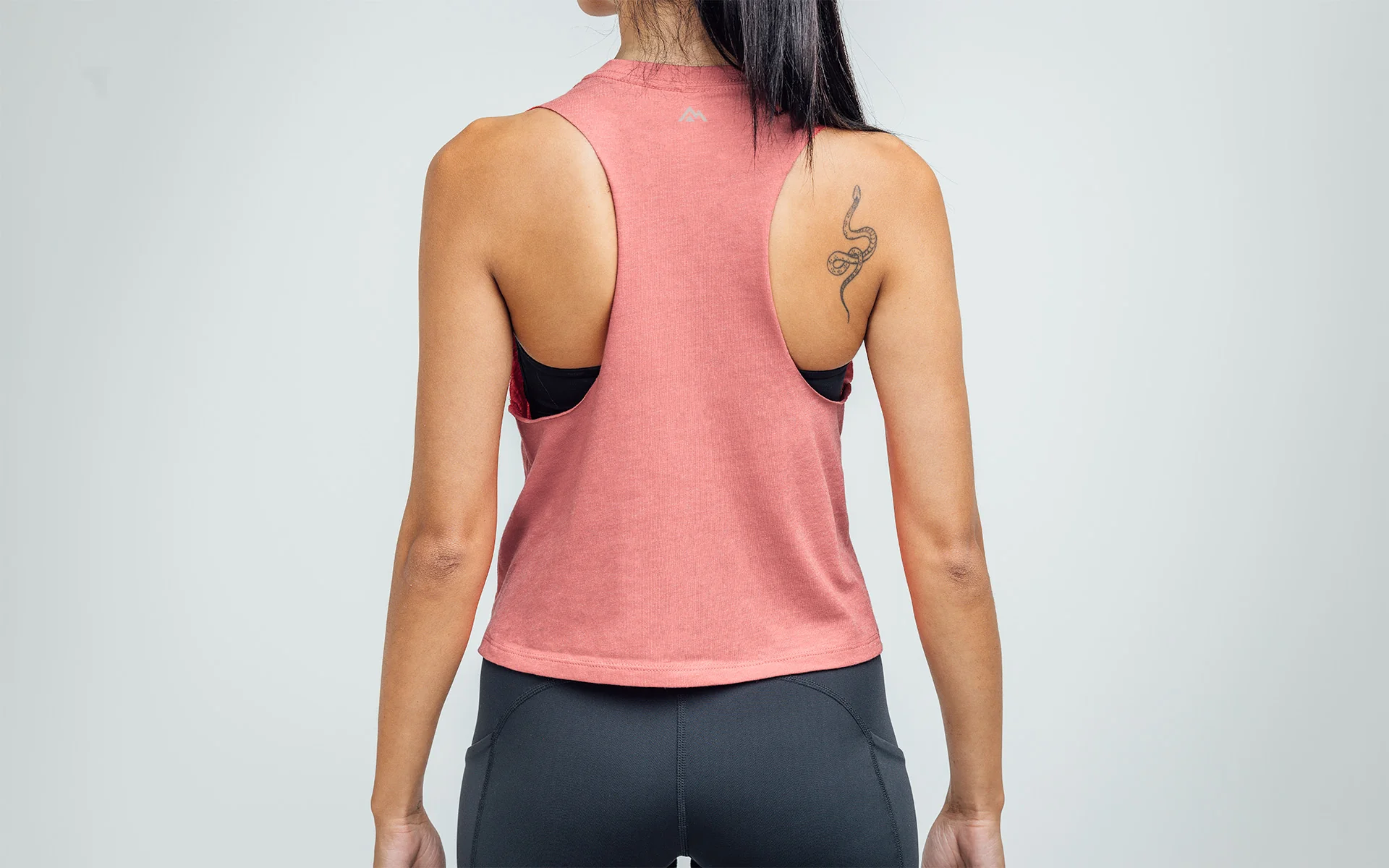Clearance: Women's Daily Driver Cropped Dual-Blend Tank - Image 3