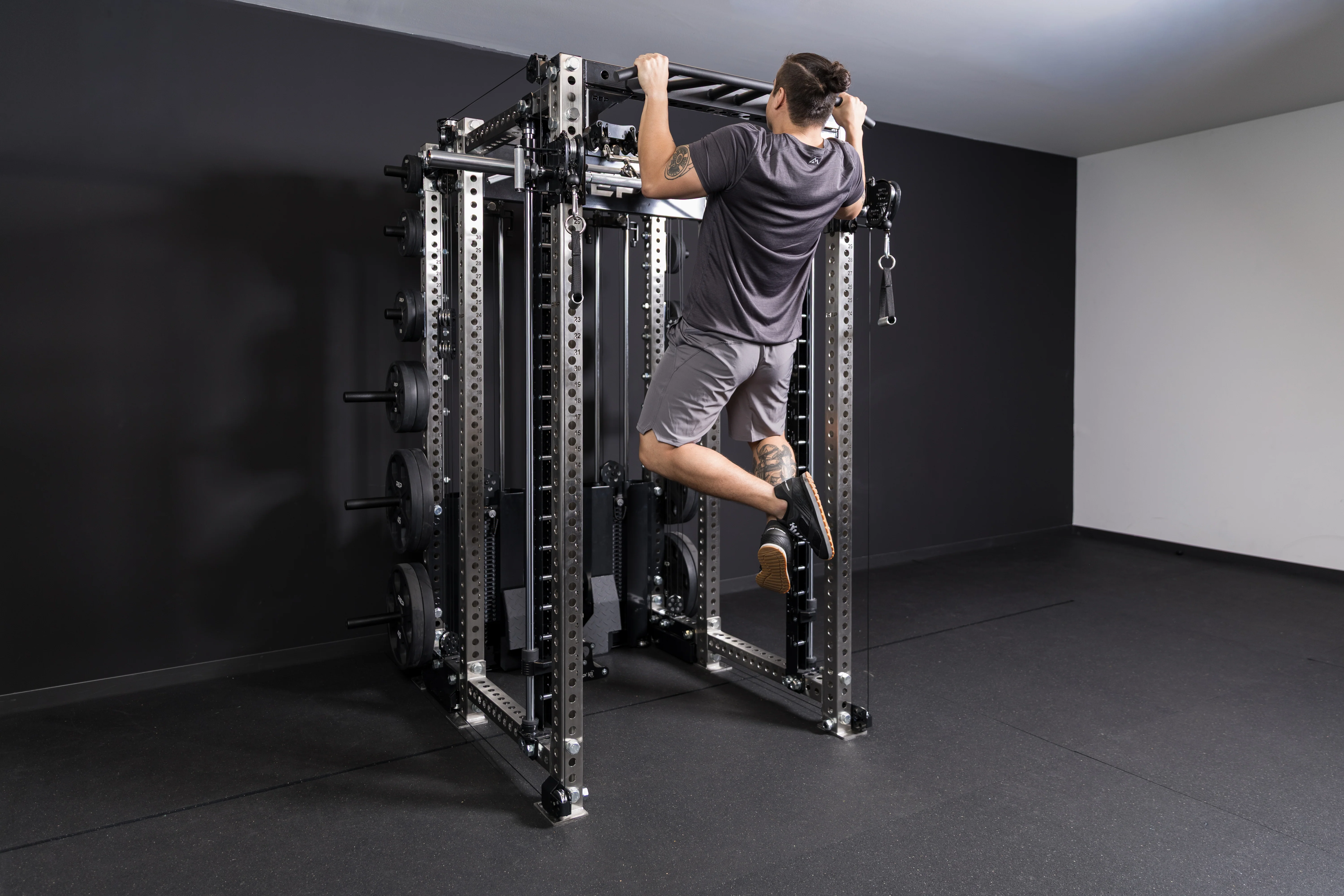 Crossmember Multi-Grip Pull-Up Bar - Image 9