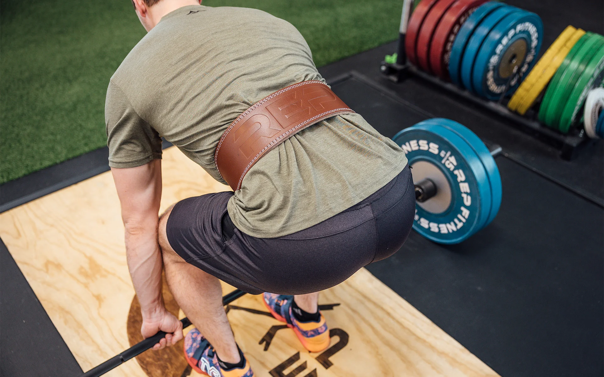 Leather Olympic Lifting Belt - Image 8