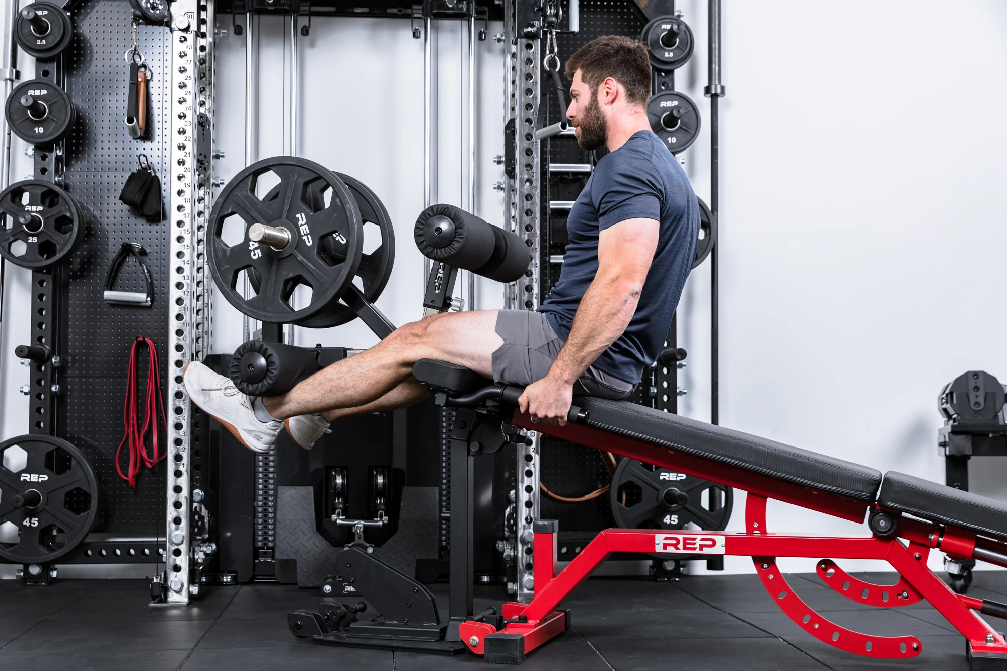Leg Extension & Leg Curl Bench Attachment - Image 3