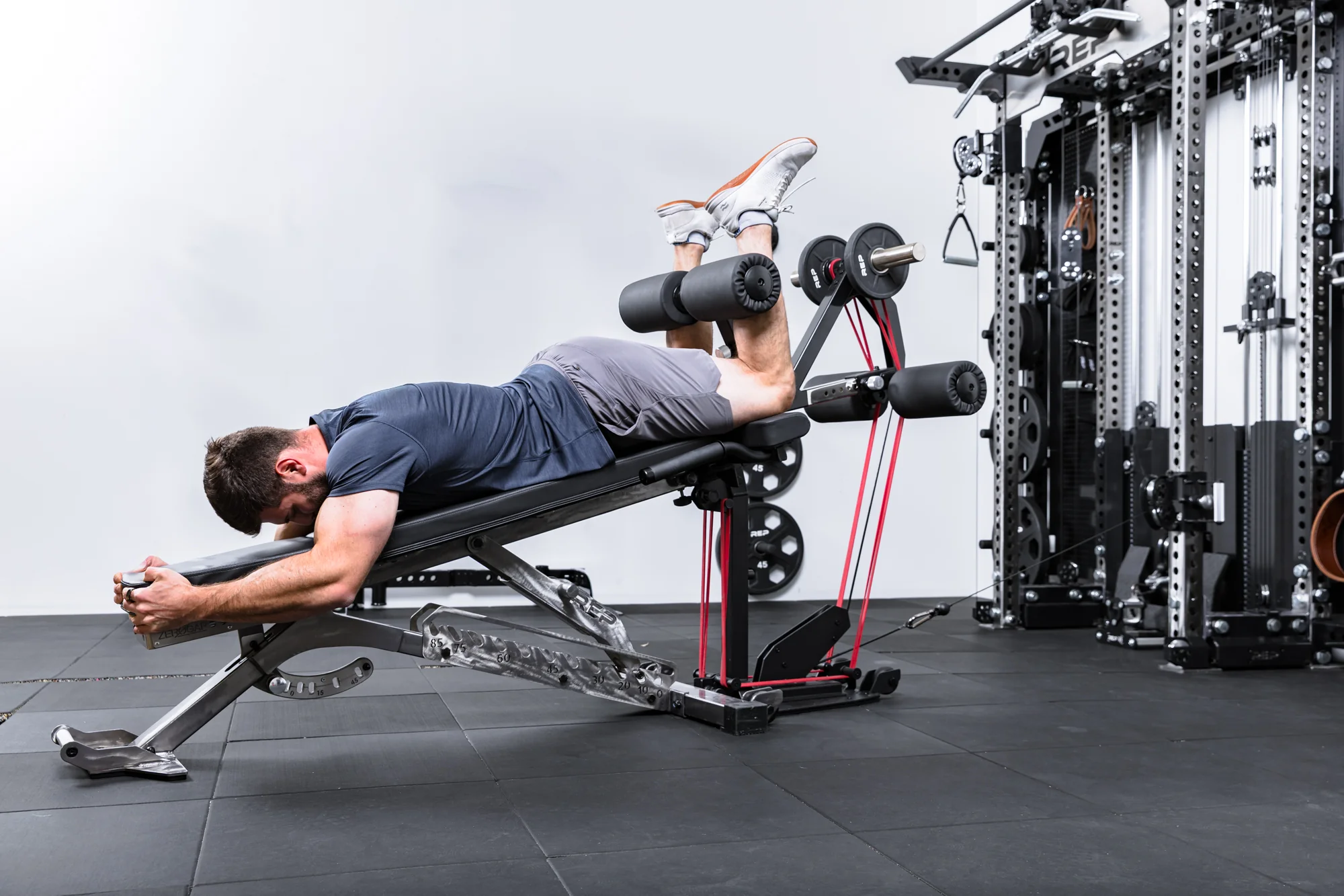 Leg Extension & Leg Curl Bench Attachment - Image 22