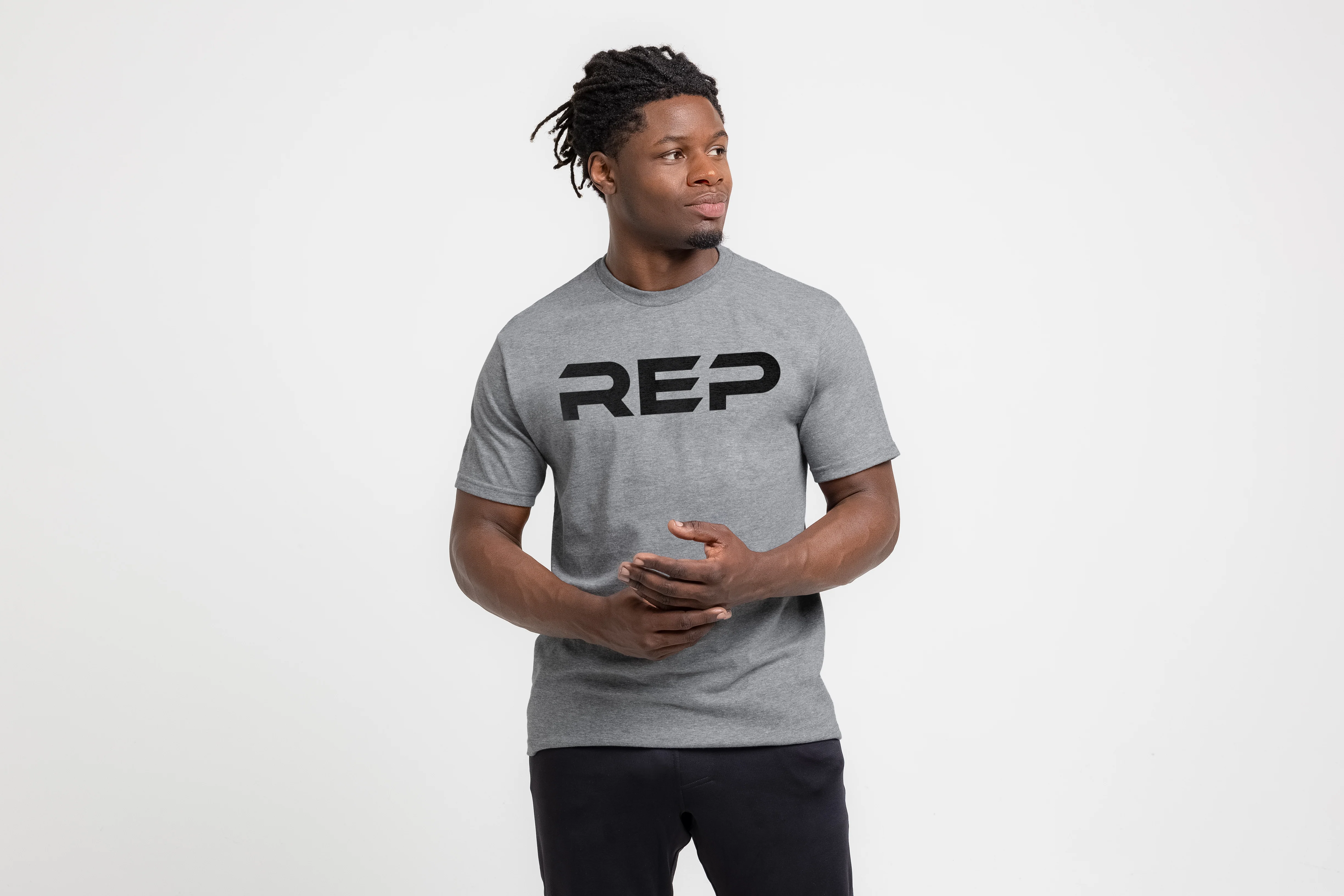 Men's Bulk Up Heavyweight Crew T-Shirt - Image 6