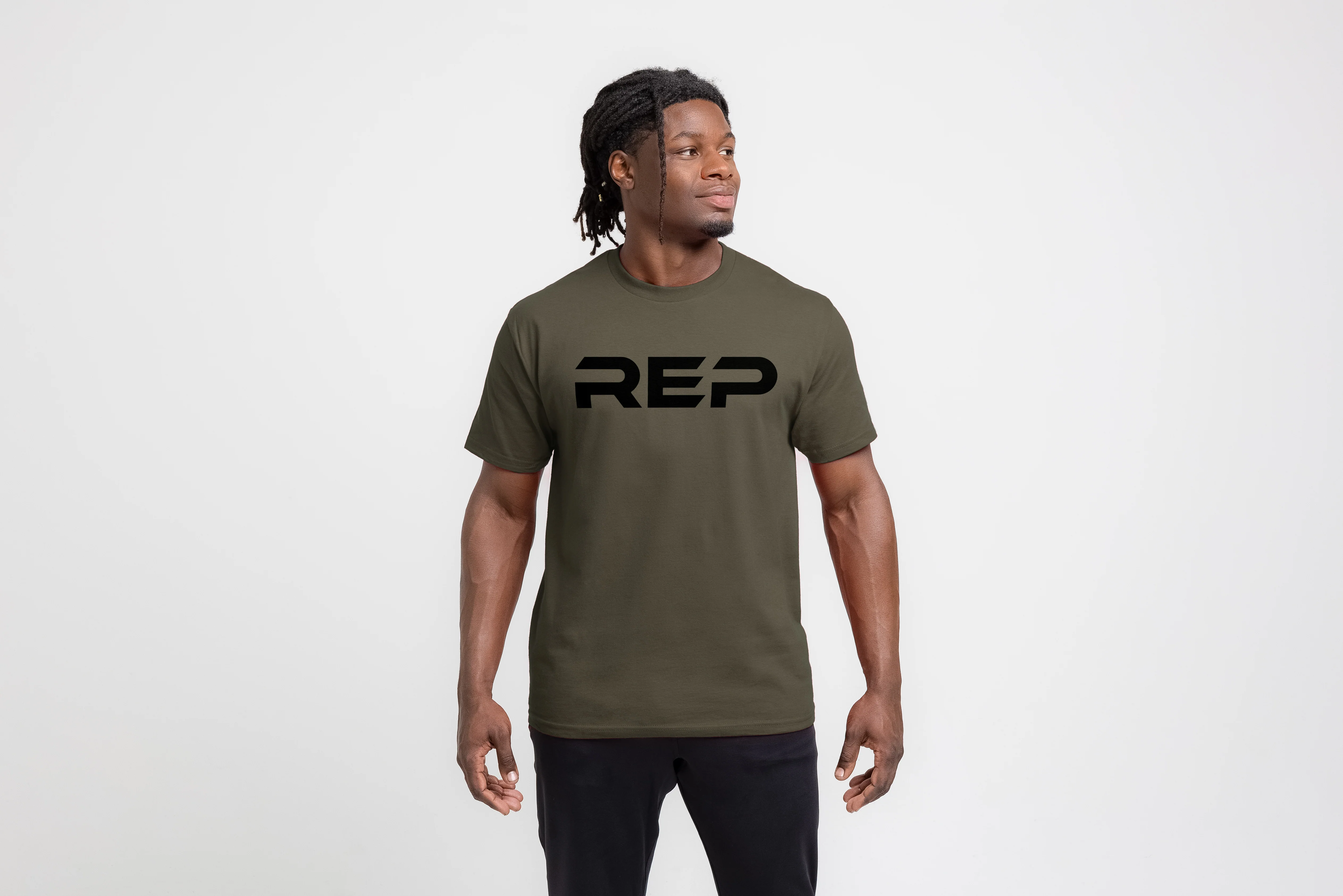 Men's Bulk Up Heavyweight Crew T-Shirt - Image 8