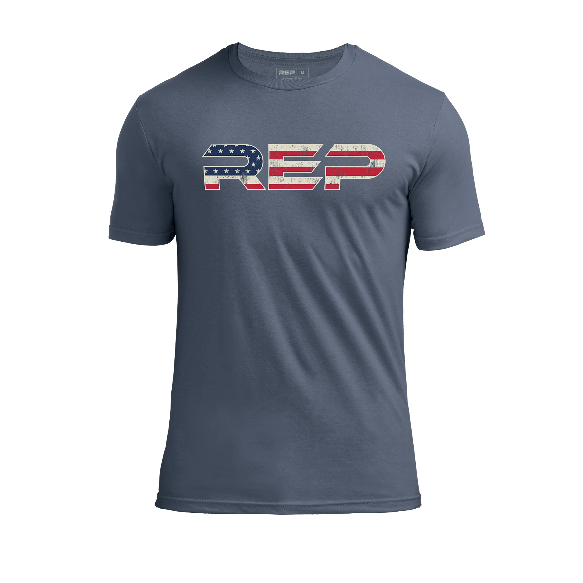 Men's Daily Driver 2.0 USA Tri-Blend Crew T-Shirt - Image 3