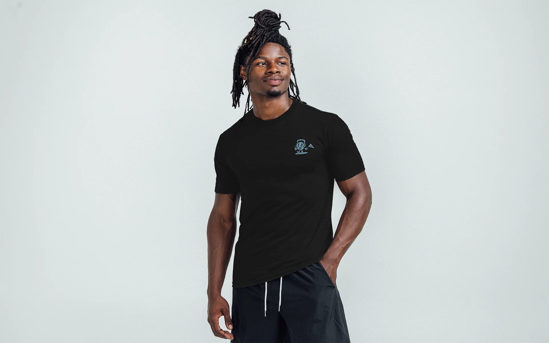 Men's Feeling Swell Tri-Blend Crew T-Shirt - Image 10