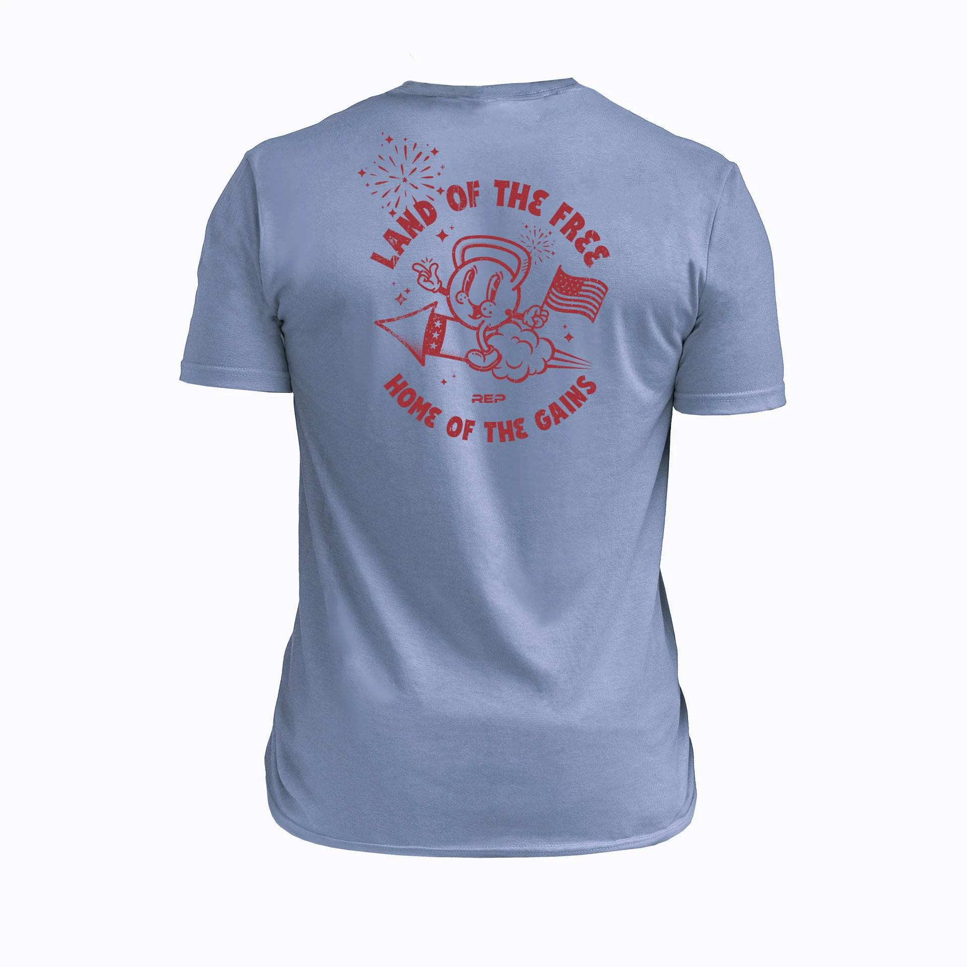 Men's Liberty Bell Tri-Blend Crew T-Shirt - Image 7