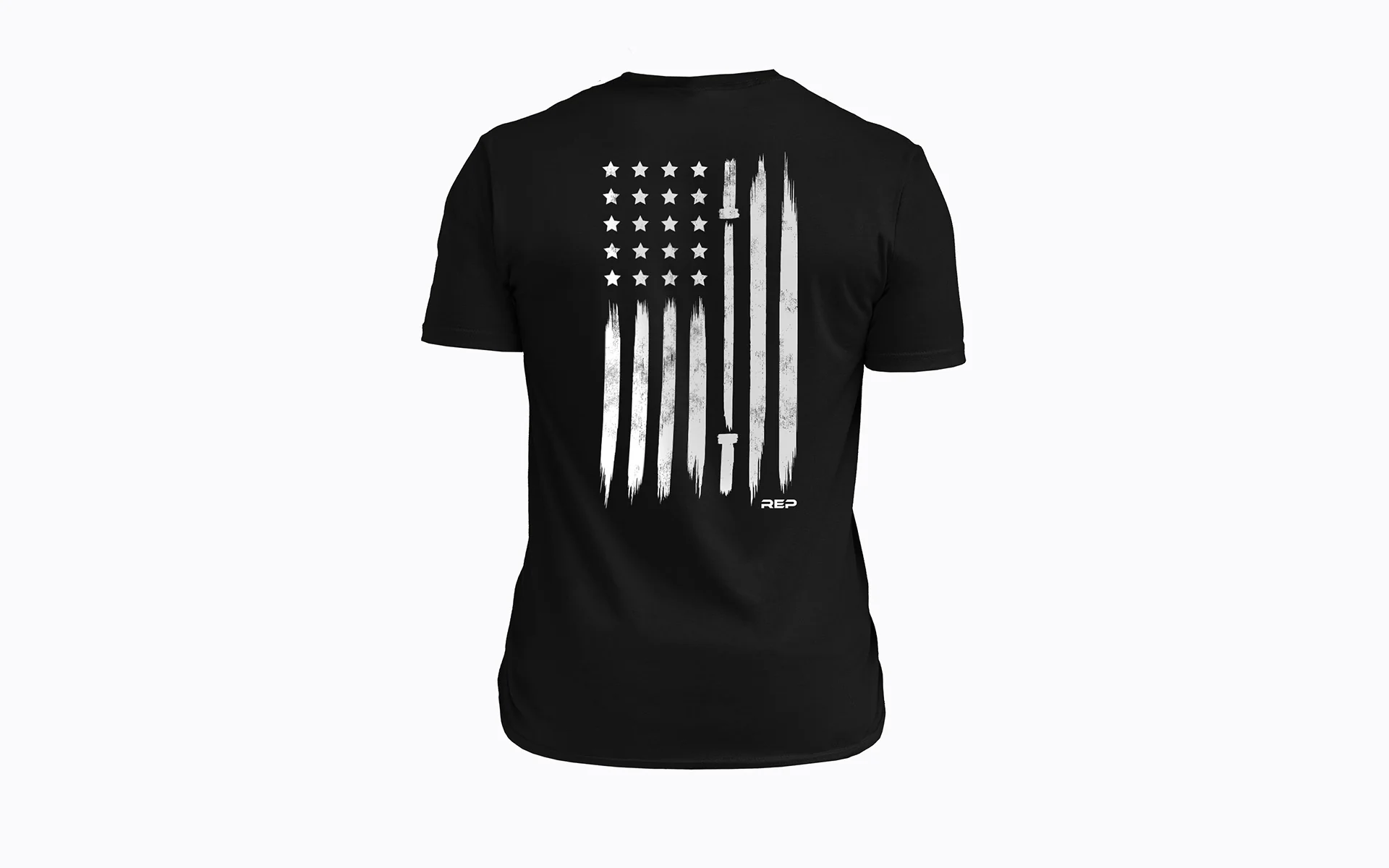 Men's USA Tri-Blend Crew T-Shirt - Image 10