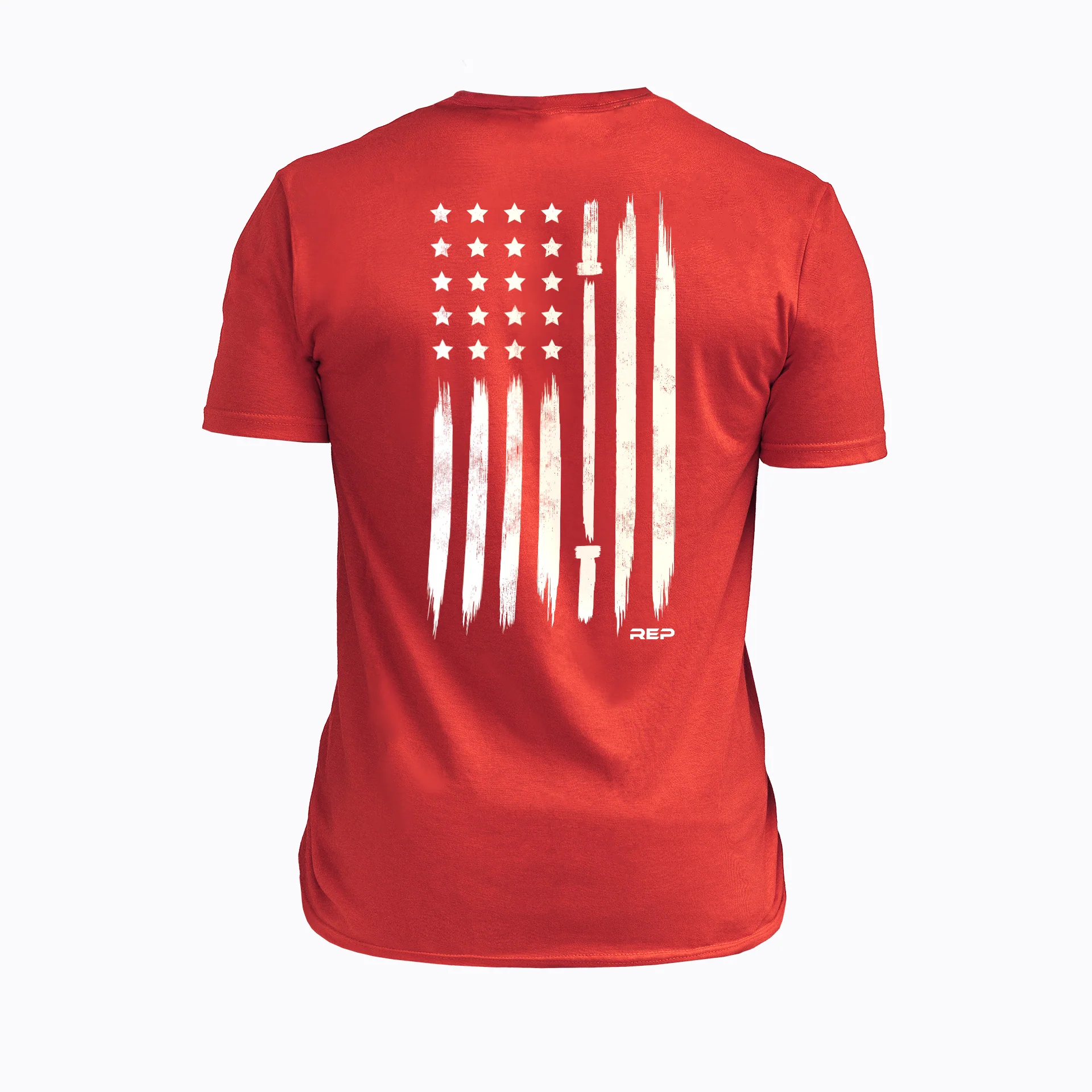 Men's USA Tri-Blend Crew T-Shirt - Image 3