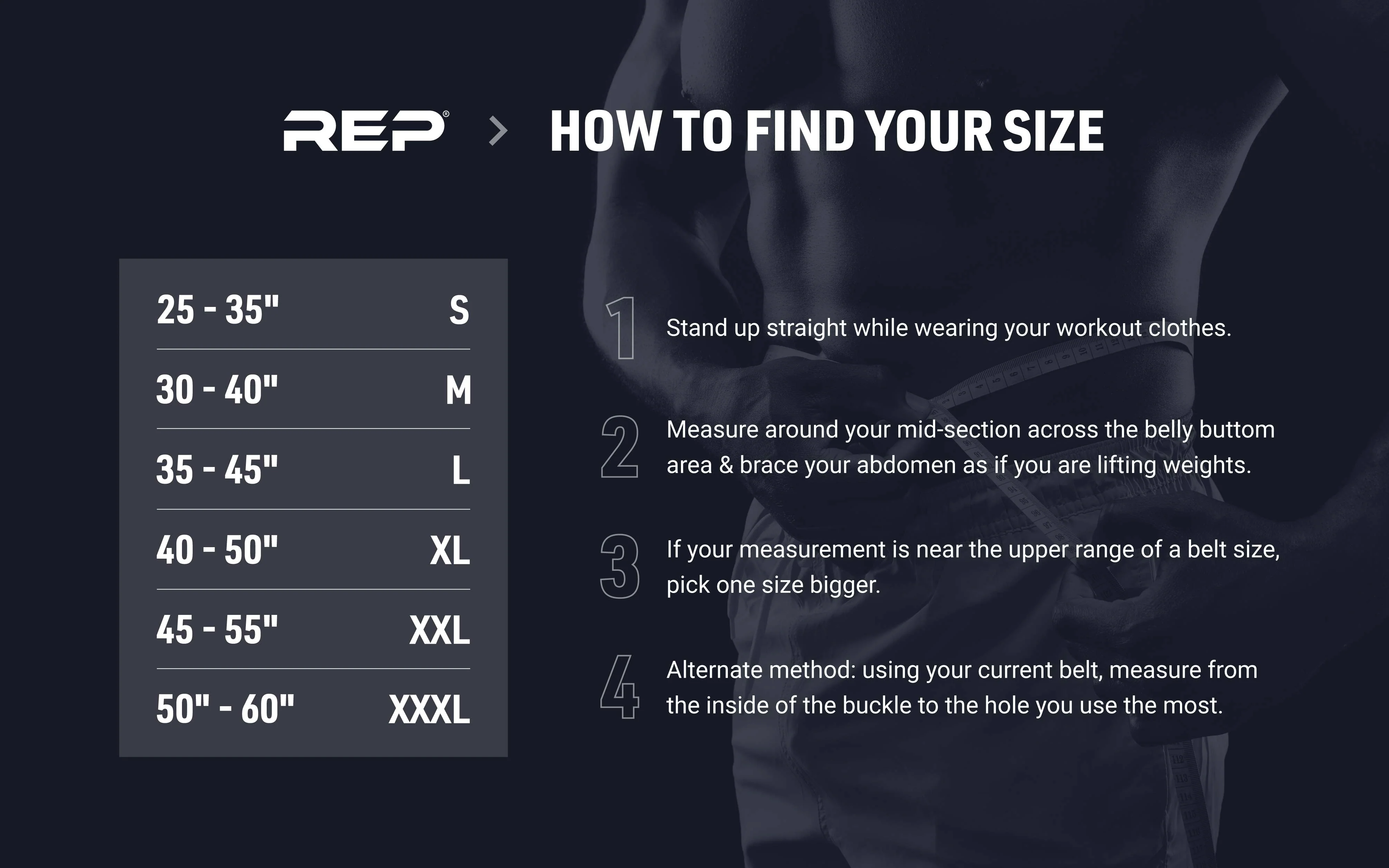 REP® USA Premium Leather Lifting Belt - Image 3