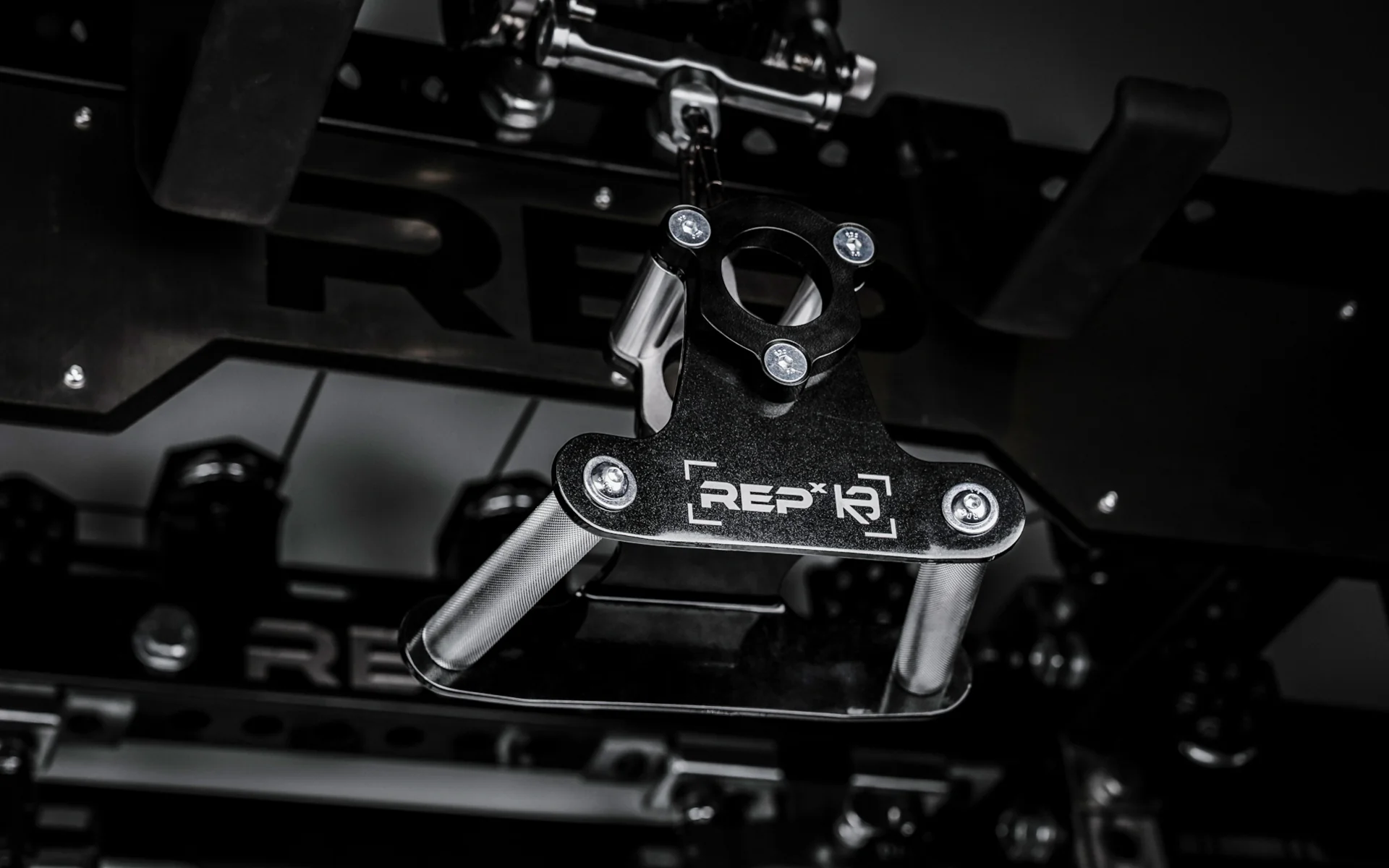 REP® x Kleva Built® Angled Atlas™ Close-Grip Cable and Landmine Attachment - Image 11
