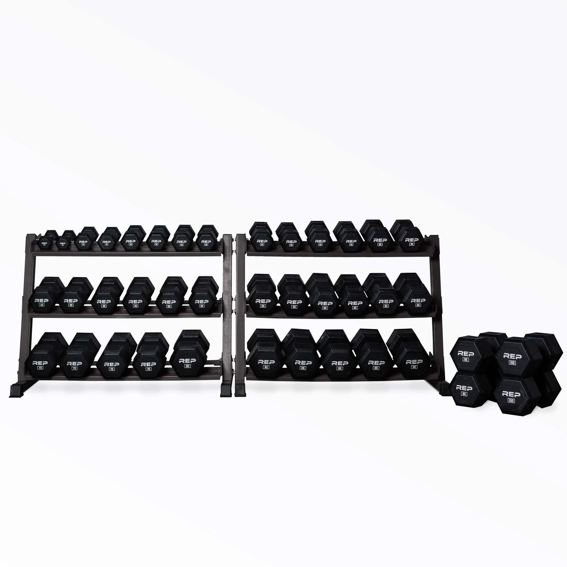 Rubber Coated Dumbbell 2.0 Sets - Image 3