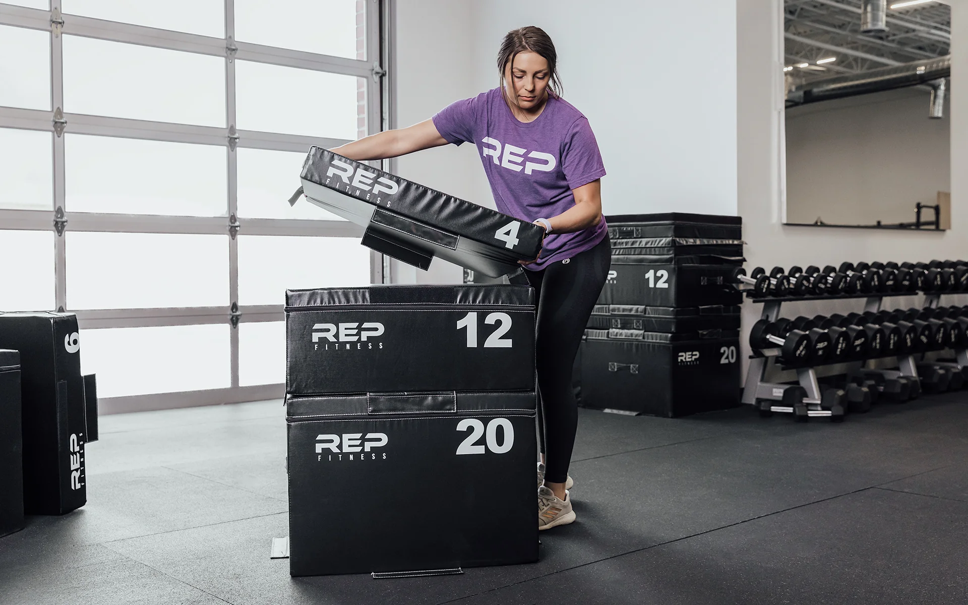 Stackable Soft Foam Plyo Box - Image 3