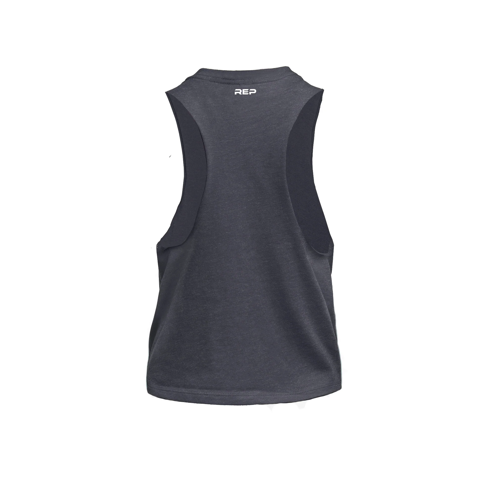 Women's Peak Cropped Dual-Blend Tank - Image 12